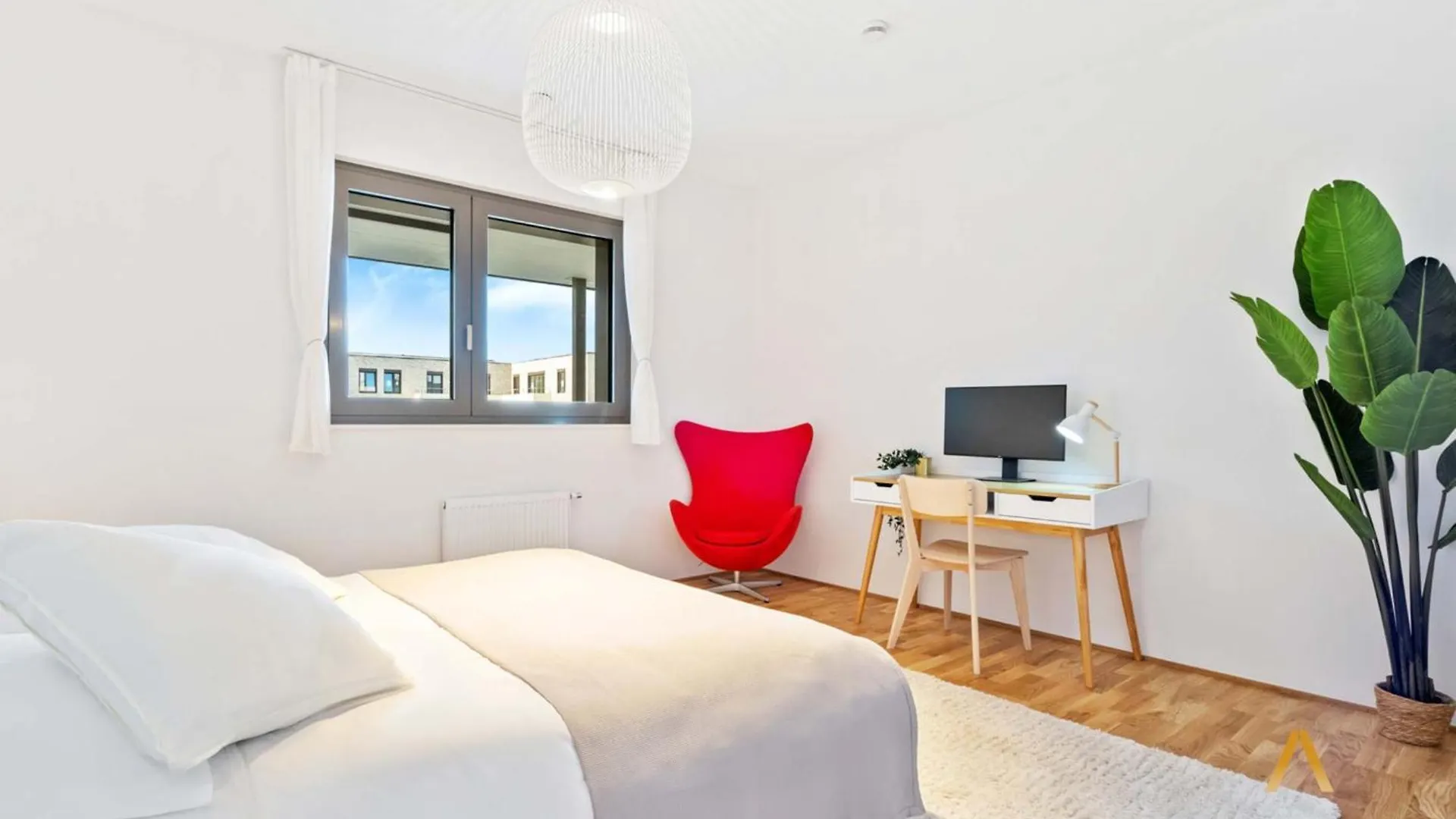 Modern 2-Bed Apt With Balcony In Serene Sanem